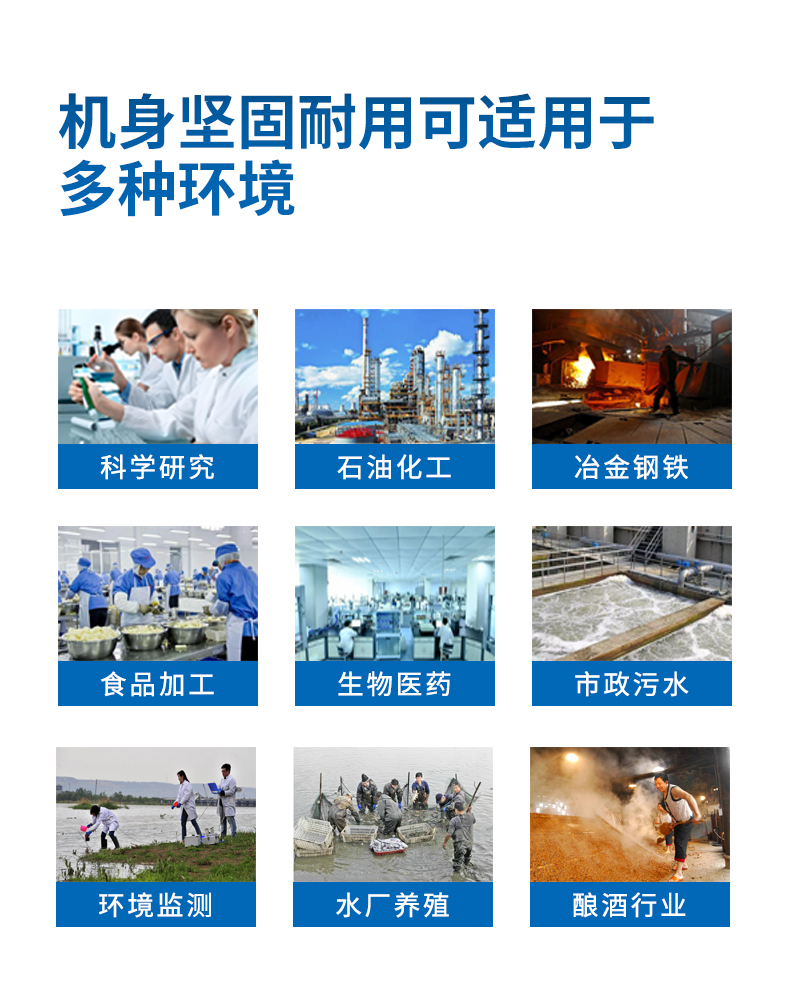環(huán)保四參數(shù)水質檢測儀適用的行業(yè)