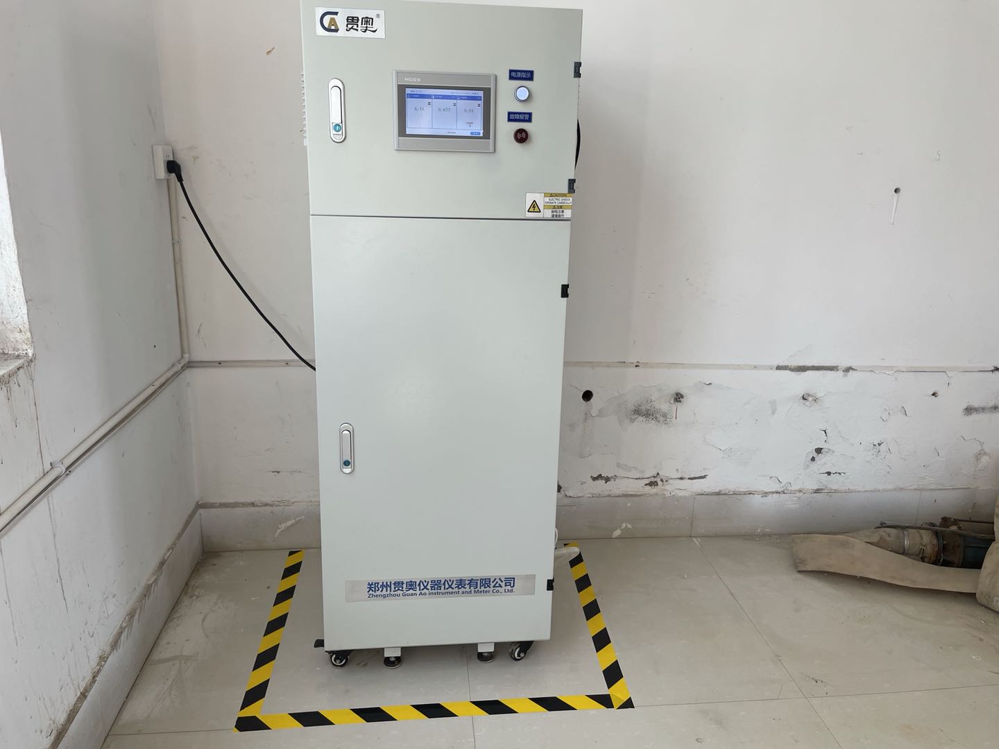 水質(zhì)在線監(jiān)測設(shè)備維護完成