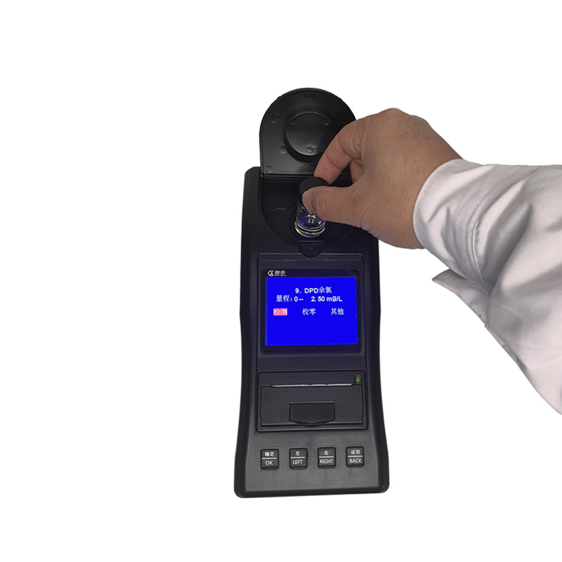 余氯水質(zhì)檢測(cè)儀校準(zhǔn)過程